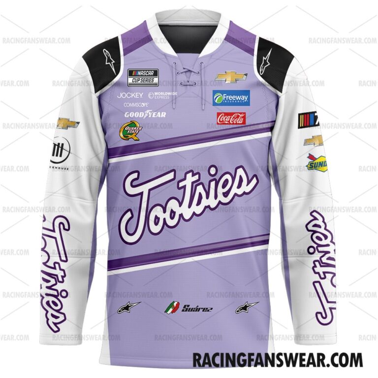 Nascar store - Loyal fans of Daniel Suarez's Unisex Baseball Jerseys,Kid Baseball Jerseys,Youth Baseball Jerseys,Men's Hockey Jerseys,WoMen's Hockey Jerseys,Youth's Hockey Jerseys:vintage nascar racing suit,uniform,apparel,shirts,merch,hoodie,jackets,shorts,sweatshirt,outfits,clothes