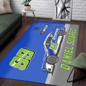 Daniel Suarez Nascar TrackHouse Racing Carpet Living Room Area Rugs Doormats Blanket Flag Home 1 Nascar store - Loyal fans of Daniel Suarez's Rug,Doormat,Blanket Microfiber Fleece,Blanket Premium Sherpa,House Flag:vintage nascar racing suit,uniform,apparel,shirts,merch,hoodie,jackets,shorts,sweatshirt,outfits,clothes
