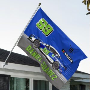 Daniel Suarez Nascar TrackHouse Racing Carpet Living Room Area Rugs Doormats Blanket Flag Home 12 Nascar store - Loyal fans of Daniel Suarez's Rug,Doormat,Blanket Microfiber Fleece,Blanket Premium Sherpa,House Flag:vintage nascar racing suit,uniform,apparel,shirts,merch,hoodie,jackets,shorts,sweatshirt,outfits,clothes