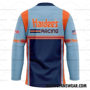 Days of Thunder Hardee’s Nascar Film Racing Uniform Clothes Adult Kid Hockey Jersey 1 Nascar store - Loyal fans of Days of Thunder's Men's Hockey Jerseys,WoMen's Hockey Jerseys,Youth's Hockey Jerseys:vintage nascar racing suit,uniform,apparel,shirts,merch,hoodie,jackets,shorts,sweatshirt,outfits,clothes