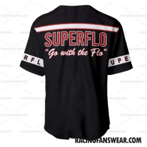 Days of Thunder Superflo Nascar Film Racing Suit Uniform Apparel Clothes Adult Kid Youth Baseball Jersey 2 Nascar store - Loyal fans of Days of Thunder's Unisex Baseball Jerseys,Kid Baseball Jerseys,Youth Baseball Jerseys:vintage nascar racing suit,uniform,apparel,shirts,merch,hoodie,jackets,shorts,sweatshirt,outfits,clothes