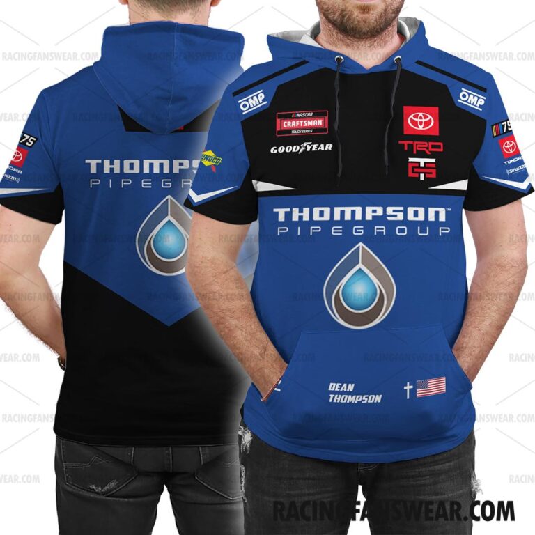 Nascar store - Loyal fans of Dean Thompson's Unisex Sleeveless Hoodie,Unisex Hooded T-Shirt,Kid Sleeveless Hoodie,Kid Hooded T-Shirts:vintage nascar racing suit,uniform,apparel,shirts,merch,hoodie,jackets,shorts,sweatshirt,outfits,clothes