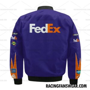 Denny Hamlin Nascar 2018 Racing Film Suit Uniform Apparel Clothes Adult Kid Bomber Jacket Thick Coat 1 Nascar store - Loyal fans of Denny Hamlin's Bomber Jacket,Unisex Thick Coat,Kid Thick Coat:vintage nascar racing suit,uniform,apparel,shirts,merch,hoodie,jackets,shorts,sweatshirt,outfits,clothes