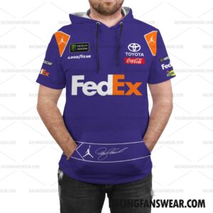 Denny Hamlin Nascar 2018 Racing Film Suit Uniform Apparel Clothes Adult Kid Sleeveless Hoodie Hooded T-Shirt 5 Nascar store - Loyal fans of Denny Hamlin's Unisex Sleeveless Hoodie,Unisex Hooded T-Shirt,Kid Sleeveless Hoodie,Kid Hooded T-Shirts:vintage nascar racing suit,uniform,apparel,shirts,merch,hoodie,jackets,shorts,sweatshirt,outfits,clothes