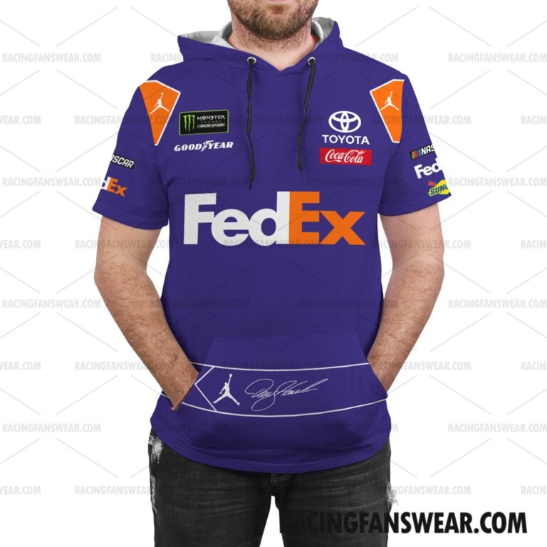 Nascar store - Loyal fans of Denny Hamlin's Unisex Sleeveless Hoodie,Unisex Hooded T-Shirt,Kid Sleeveless Hoodie,Kid Hooded T-Shirts:vintage nascar racing suit,uniform,apparel,shirts,merch,hoodie,jackets,shorts,sweatshirt,outfits,clothes