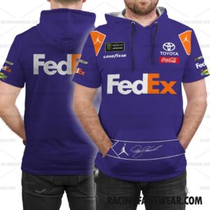 Denny Hamlin Nascar 2018 Racing Film Suit Uniform Apparel Clothes Adult Kid Sleeveless Hoodie Hooded T-Shirt 3 Nascar store - Loyal fans of Denny Hamlin's Unisex Sleeveless Hoodie,Unisex Hooded T-Shirt,Kid Sleeveless Hoodie,Kid Hooded T-Shirts:vintage nascar racing suit,uniform,apparel,shirts,merch,hoodie,jackets,shorts,sweatshirt,outfits,clothes