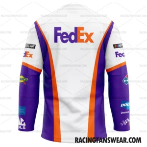 Denny Hamlin Nascar 2022 Racing Suit Uniform Apparel Clothes Adult Youth Hockey Jerseys 1 Nascar store - Loyal fans of Denny Hamlin's Men's Hockey Jerseys,WoMen's Hockey Jerseys,Youth's Hockey Jerseys:vintage nascar racing suit,uniform,apparel,shirts,merch,hoodie,jackets,shorts,sweatshirt,outfits,clothes