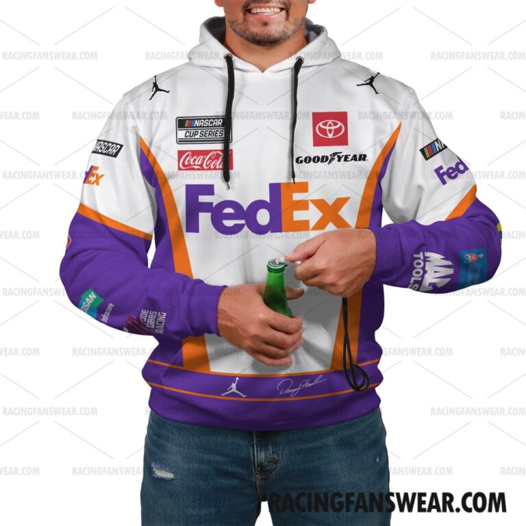 Nascar store - Loyal fans of Denny Hamlin's Combo Unisex Pop Top Hoodie + Unisex Long Pants,Unisex Pop Top Hoodie,Unisex Long Pants:vintage nascar racing suit,uniform,apparel,shirts,merch,hoodie,jackets,shorts,sweatshirt,outfits,clothes