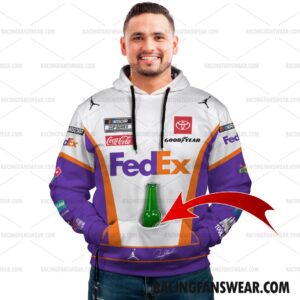 Denny Hamlin Nascar 2022 Racing Suit Uniform Clothes Pop Top Hoodie Long Pant 1 Nascar store - Loyal fans of Denny Hamlin's Combo Unisex Pop Top Hoodie + Unisex Long Pants,Unisex Pop Top Hoodie,Unisex Long Pants:vintage nascar racing suit,uniform,apparel,shirts,merch,hoodie,jackets,shorts,sweatshirt,outfits,clothes