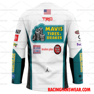 Denny Hamlin Nascar 2023 Racing Uniform Apparel Clothes Baseball Jersey Hockey Jersey 4 Supercars Championship store - Loyal fans of Denny Hamlin's Unisex Baseball Jerseys,Kid Baseball Jerseys,Youth Baseball Jerseys,Men's Hockey Jerseys,WoMen's Hockey Jerseys,Youth's Hockey Jerseys:vintage Supercars racing suit,uniform,apparel,shirts,merch,hoodie,jackets,shorts,sweatshirt,outfits,clothes