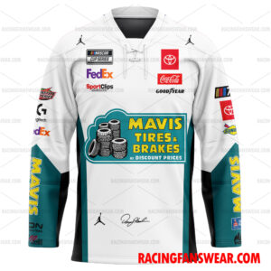 Denny Hamlin Nascar 2023 Racing Uniform Apparel Clothes Baseball Jersey Hockey Jersey 3 Supercars Championship store - Loyal fans of Denny Hamlin's Unisex Baseball Jerseys,Kid Baseball Jerseys,Youth Baseball Jerseys,Men's Hockey Jerseys,WoMen's Hockey Jerseys,Youth's Hockey Jerseys:vintage Supercars racing suit,uniform,apparel,shirts,merch,hoodie,jackets,shorts,sweatshirt,outfits,clothes