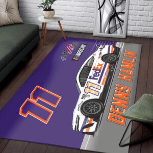 Denny Hamlin Nascar Joe Gibbs Racing Carpet Living Room Area Rugs Doormats Blanket Flag Home 1 Nascar store - Loyal fans of Denny Hamlin's Rug,Doormat,Blanket Microfiber Fleece,Blanket Premium Sherpa,House Flag:vintage nascar racing suit,uniform,apparel,shirts,merch,hoodie,jackets,shorts,sweatshirt,outfits,clothes