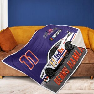 Denny Hamlin Nascar Joe Gibbs Racing Carpet Living Room Area Rugs Doormats Blanket Flag Home 6 Nascar store - Loyal fans of Denny Hamlin's Rug,Doormat,Blanket Microfiber Fleece,Blanket Premium Sherpa,House Flag:vintage nascar racing suit,uniform,apparel,shirts,merch,hoodie,jackets,shorts,sweatshirt,outfits,clothes