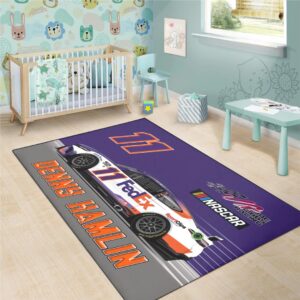 Denny Hamlin Nascar Joe Gibbs Racing Carpet Living Room Area Rugs Doormats Blanket Flag Home 4 Nascar store - Loyal fans of Denny Hamlin's Rug,Doormat,Blanket Microfiber Fleece,Blanket Premium Sherpa,House Flag:vintage nascar racing suit,uniform,apparel,shirts,merch,hoodie,jackets,shorts,sweatshirt,outfits,clothes