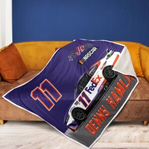 Denny Hamlin Nascar Joe Gibbs Racing Carpet Living Room Area Rugs Doormats Blanket Flag Home 6 Nascar store - Loyal fans of Denny Hamlin's Rug,Doormat,Blanket Microfiber Fleece,Blanket Premium Sherpa,House Flag:vintage nascar racing suit,uniform,apparel,shirts,merch,hoodie,jackets,shorts,sweatshirt,outfits,clothes