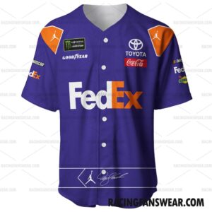 Denny Hamlin Nascar Racing 2018 Uniform Apparel Clothes Baseball Jersey Hockey Jersey 1 Nascar store - Loyal fans of Denny Hamlin's Unisex Baseball Jerseys,Kid Baseball Jerseys,Youth Baseball Jerseys,Men's Hockey Jerseys,WoMen's Hockey Jerseys,Youth's Hockey Jerseys:vintage nascar racing suit,uniform,apparel,shirts,merch,hoodie,jackets,shorts,sweatshirt,outfits,clothes