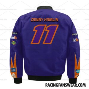 Denny Hamlin Nascar Racing 2018 Uniform Apparel Clothes Bomber Thick Coat Sleeveless Hoodie Hooded T-Shirt 1 Nascar store - Loyal fans of Denny Hamlin's Bomber Jacket,Unisex Thick Coat,Unisex Sleeveless Hoodie,Unisex Hooded T-Shirt,Kid Sleeveless Hoodie,Kid Hooded T-Shirts,Kid Thick Coat:vintage nascar racing suit,uniform,apparel,shirts,merch,hoodie,jackets,shorts,sweatshirt,outfits,clothes