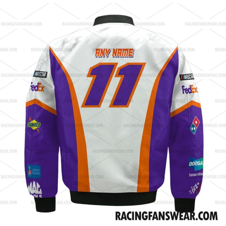 Nascar store - Loyal fans of Denny Hamlin's Bomber Jacket,Unisex Thick Coat,Unisex Sleeveless Hoodie,Unisex Hooded T-Shirt,Kid Sleeveless Hoodie,Kid Hooded T-Shirts,Kid Thick Coat:vintage nascar racing suit,uniform,apparel,shirts,merch,hoodie,jackets,shorts,sweatshirt,outfits,clothes