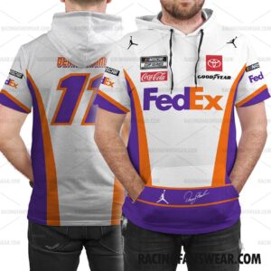 Denny Hamlin Nascar Racing 2022 Uniform Apparel Clothes Bomber Thick Coat Sleeveless Hoodie Hooded T-Shirt 7 Nascar store - Loyal fans of Denny Hamlin's Bomber Jacket,Unisex Thick Coat,Unisex Sleeveless Hoodie,Unisex Hooded T-Shirt,Kid Sleeveless Hoodie,Kid Hooded T-Shirts,Kid Thick Coat:vintage nascar racing suit,uniform,apparel,shirts,merch,hoodie,jackets,shorts,sweatshirt,outfits,clothes