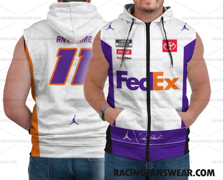 Nascar store - Loyal fans of Denny Hamlin's Bomber Jacket,Unisex Thick Coat,Unisex Sleeveless Hoodie,Unisex Hooded T-Shirt,Kid Sleeveless Hoodie,Kid Hooded T-Shirts,Kid Thick Coat:vintage nascar racing suit,uniform,apparel,shirts,merch,hoodie,jackets,shorts,sweatshirt,outfits,clothes