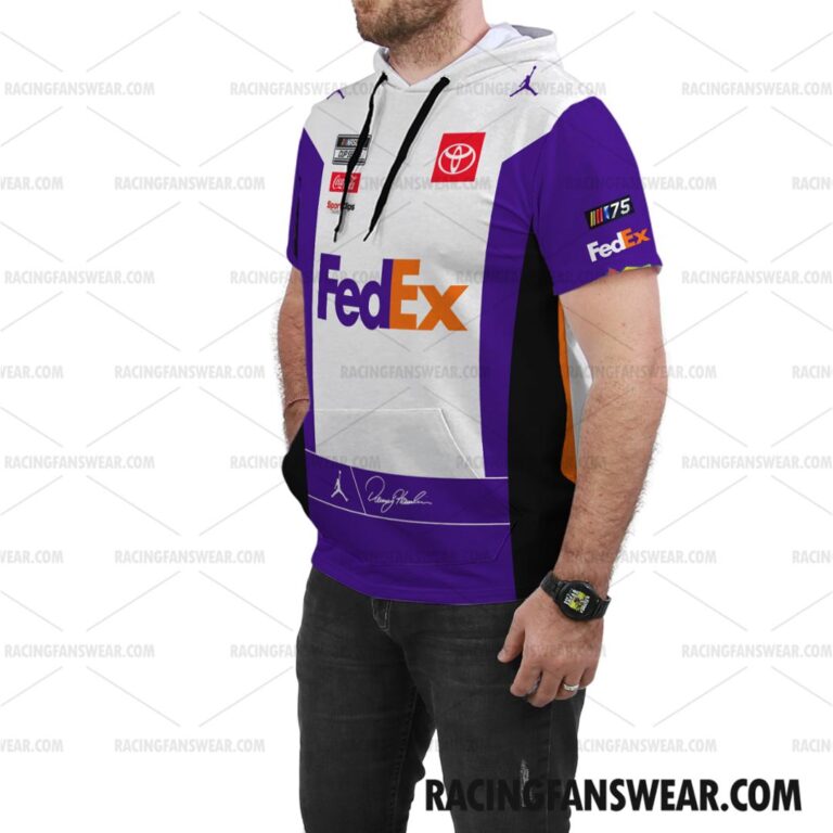 Nascar store - Loyal fans of Denny Hamlin's Bomber Jacket,Unisex Thick Coat,Unisex Sleeveless Hoodie,Unisex Hooded T-Shirt,Kid Sleeveless Hoodie,Kid Hooded T-Shirts,Kid Thick Coat:vintage nascar racing suit,uniform,apparel,shirts,merch,hoodie,jackets,shorts,sweatshirt,outfits,clothes