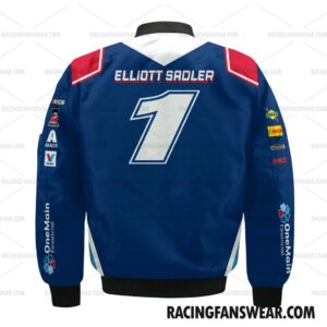 Elliott Sadler Nascar Racing 2018 Uniform Apparel Clothes Bomber Thick Coat Sleeveless Hoodie Hooded T-Shirt 1 Nascar store - Loyal fans of Elliott Sadler's Bomber Jacket,Unisex Thick Coat,Unisex Sleeveless Hoodie,Unisex Hooded T-Shirt,Kid Sleeveless Hoodie,Kid Hooded T-Shirts,Kid Thick Coat:vintage nascar racing suit,uniform,apparel,shirts,merch,hoodie,jackets,shorts,sweatshirt,outfits,clothes