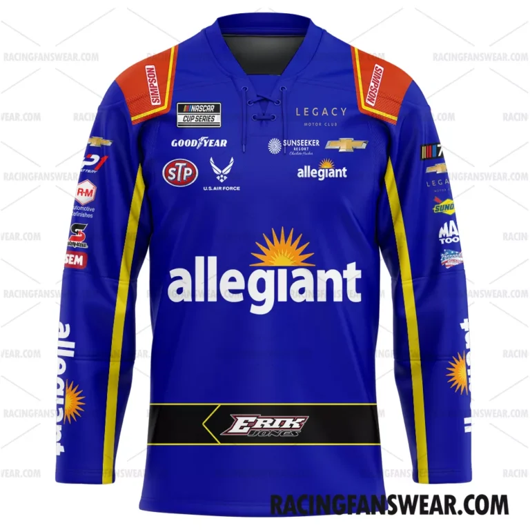 Nascar store - Loyal fans of Erik Jones's Men's Hockey Jerseys,WoMen's Hockey Jerseys,Youth's Hockey Jerseys:vintage nascar racing suit,uniform,apparel,shirts,merch,hoodie,jackets,shorts,sweatshirt,outfits,clothes