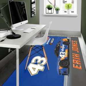 Erik Jones Nascar Petty GMS Motorsports Racing Carpet Living Room Area Rugs Doormats Blanket Flag Home 3 Nascar store - Loyal fans of Erik Jones's Rug,Doormat,Blanket Microfiber Fleece,Blanket Premium Sherpa,House Flag:vintage nascar racing suit,uniform,apparel,shirts,merch,hoodie,jackets,shorts,sweatshirt,outfits,clothes