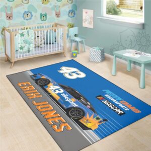 Erik Jones Nascar Petty GMS Motorsports Racing Carpet Living Room Area Rugs Doormats Blanket Flag Home 4 Nascar store - Loyal fans of Erik Jones's Rug,Doormat,Blanket Microfiber Fleece,Blanket Premium Sherpa,House Flag:vintage nascar racing suit,uniform,apparel,shirts,merch,hoodie,jackets,shorts,sweatshirt,outfits,clothes
