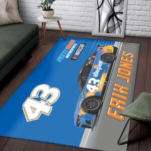 Erik Jones Nascar Petty GMS Motorsports Racing Carpet Living Room Area Rugs Doormats Blanket Flag Home 1 Nascar store - Loyal fans of Erik Jones's Rug,Doormat,Blanket Microfiber Fleece,Blanket Premium Sherpa,House Flag:vintage nascar racing suit,uniform,apparel,shirts,merch,hoodie,jackets,shorts,sweatshirt,outfits,clothes