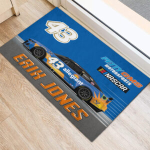 Erik Jones Nascar Petty GMS Motorsports Racing Carpet Living Room Area Rugs Doormats Blanket Flag Home 5 Nascar store - Loyal fans of Erik Jones's Rug,Doormat,Blanket Microfiber Fleece,Blanket Premium Sherpa,House Flag:vintage nascar racing suit,uniform,apparel,shirts,merch,hoodie,jackets,shorts,sweatshirt,outfits,clothes