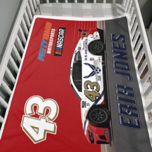 Erik Jones Nascar Petty GMS Motorsports Racing Carpet Living Room Area Rugs Doormats Blanket Flag Home 10 Nascar store - Loyal fans of Erik Jones's Rug,Doormat,Blanket Microfiber Fleece,Blanket Premium Sherpa,House Flag:vintage nascar racing suit,uniform,apparel,shirts,merch,hoodie,jackets,shorts,sweatshirt,outfits,clothes