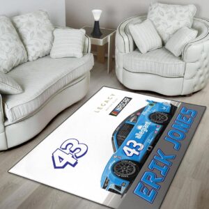 Erik Jones Nascar Racing 2023 Carpet Living Room Area Rugs Doormats Blanket Flag Home 2 Nascar store - Loyal fans of Erik Jones's Rug,Doormat,Blanket Microfiber Fleece,Blanket Premium Sherpa,House Flag:vintage nascar racing suit,uniform,apparel,shirts,merch,hoodie,jackets,shorts,sweatshirt,outfits,clothes