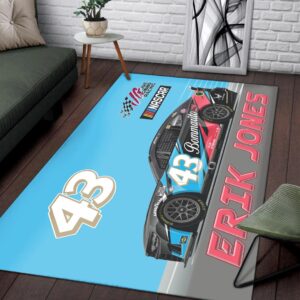 Erik Jones Nascar Racing 2023 Carpet Living Room Area Rugs Doormats Blanket Flag Home 1 Nascar store - Loyal fans of Erik Jones's Rug,Doormat,Blanket Microfiber Fleece,Blanket Premium Sherpa,House Flag:vintage nascar racing suit,uniform,apparel,shirts,merch,hoodie,jackets,shorts,sweatshirt,outfits,clothes
