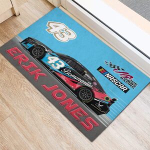 Erik Jones Nascar Racing 2023 Carpet Living Room Area Rugs Doormats Blanket Flag Home 5 Nascar store - Loyal fans of Erik Jones's Rug,Doormat,Blanket Microfiber Fleece,Blanket Premium Sherpa,House Flag:vintage nascar racing suit,uniform,apparel,shirts,merch,hoodie,jackets,shorts,sweatshirt,outfits,clothes