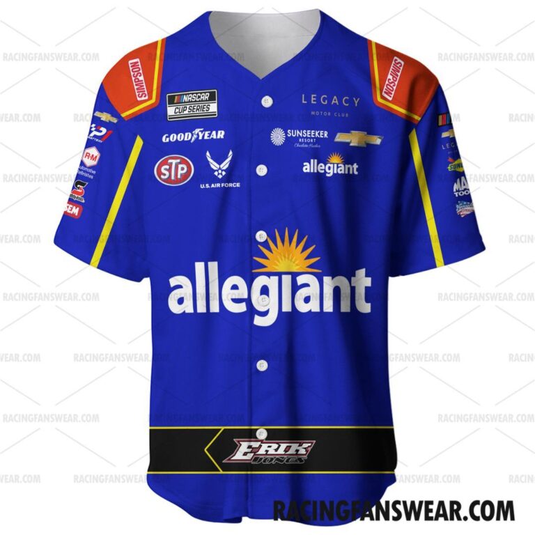 Nascar store - Loyal fans of Erik Jones's Unisex Baseball Jerseys,Kid Baseball Jerseys,Youth Baseball Jerseys,Men's Hockey Jerseys,WoMen's Hockey Jerseys,Youth's Hockey Jerseys:vintage nascar racing suit,uniform,apparel,shirts,merch,hoodie,jackets,shorts,sweatshirt,outfits,clothes