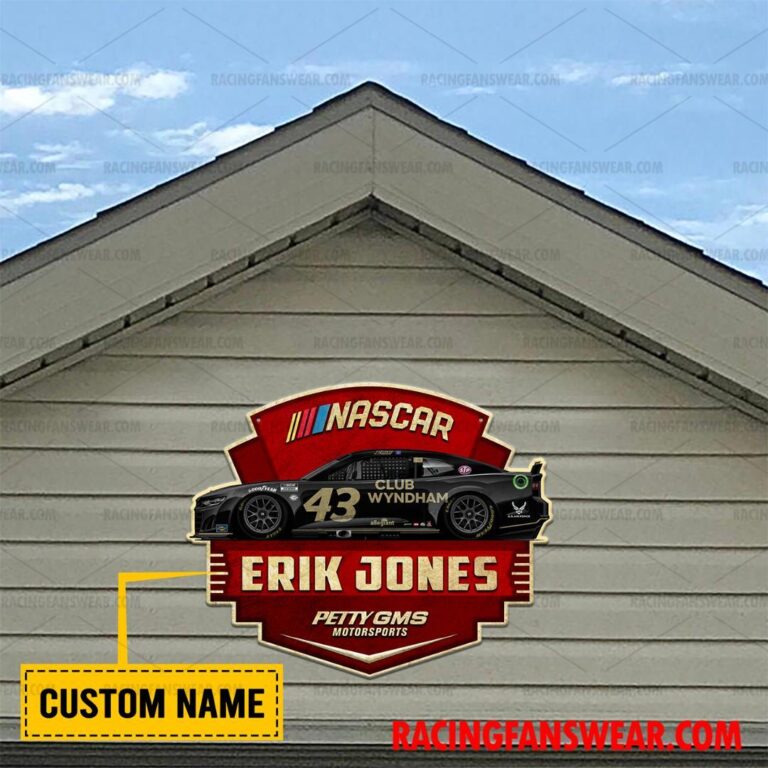 Nascar store - Loyal fans of Erik Jones's Cut Metal Signs:vintage nascar racing suit,uniform,apparel,shirts,merch,hoodie,jackets,shorts,sweatshirt,outfits,clothes