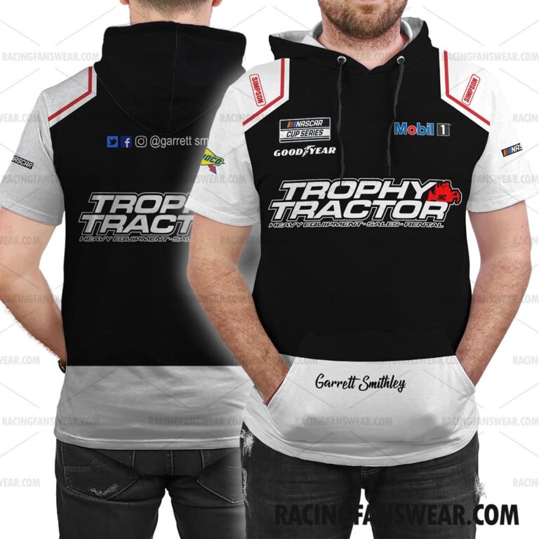 Nascar store - Loyal fans of Garrett Smithley's Unisex Sleeveless Hoodie,Unisex Hooded T-Shirt,Kid Sleeveless Hoodie,Kid Hooded T-Shirts:vintage nascar racing suit,uniform,apparel,shirts,merch,hoodie,jackets,shorts,sweatshirt,outfits,clothes