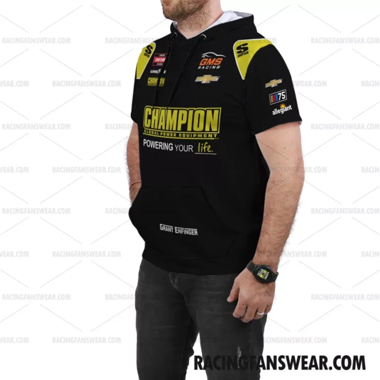 Nascar store - Loyal fans of Grant Enfinger's Unisex Sleeveless Hoodie,Unisex Hooded T-Shirt,Kid Sleeveless Hoodie,Kid Hooded T-Shirts:vintage nascar racing suit,uniform,apparel,shirts,merch,hoodie,jackets,shorts,sweatshirt,outfits,clothes