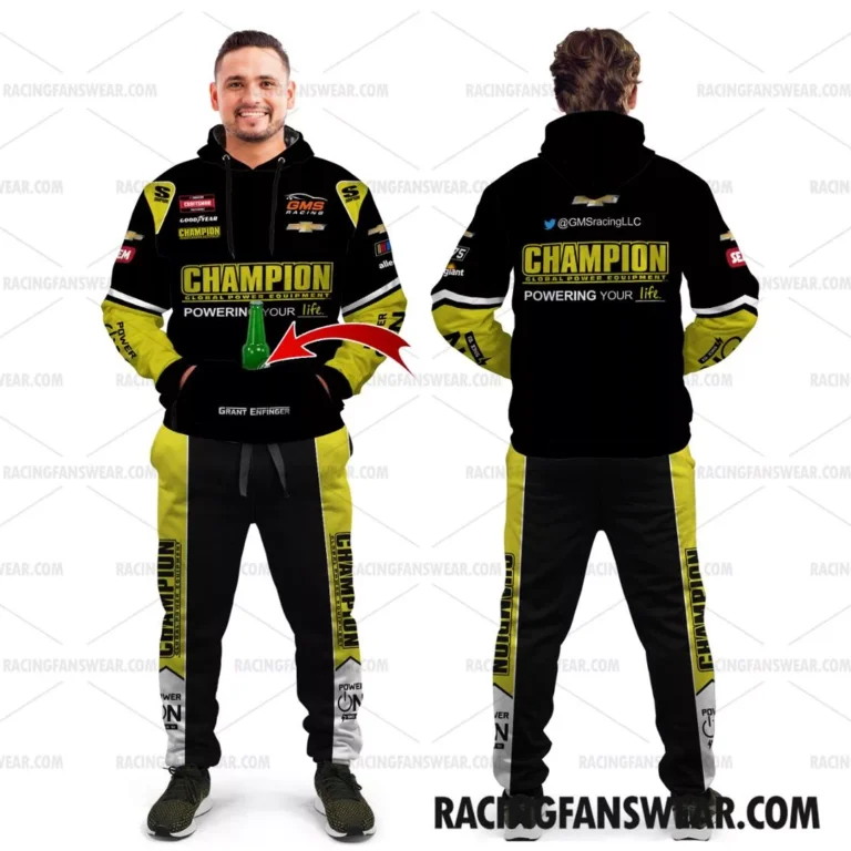 Nascar store - Loyal fans of Grant Enfinger's Combo Unisex Pop Top Hoodie + Unisex Long Pants,Unisex Pop Top Hoodie,Unisex Long Pants:vintage nascar racing suit,uniform,apparel,shirts,merch,hoodie,jackets,shorts,sweatshirt,outfits,clothes