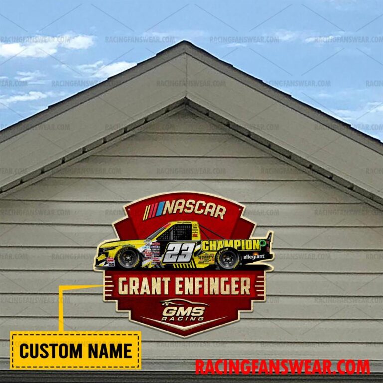 Nascar store - Loyal fans of Grant Enfinger's Cut Metal Signs:vintage nascar racing suit,uniform,apparel,shirts,merch,hoodie,jackets,shorts,sweatshirt,outfits,clothes