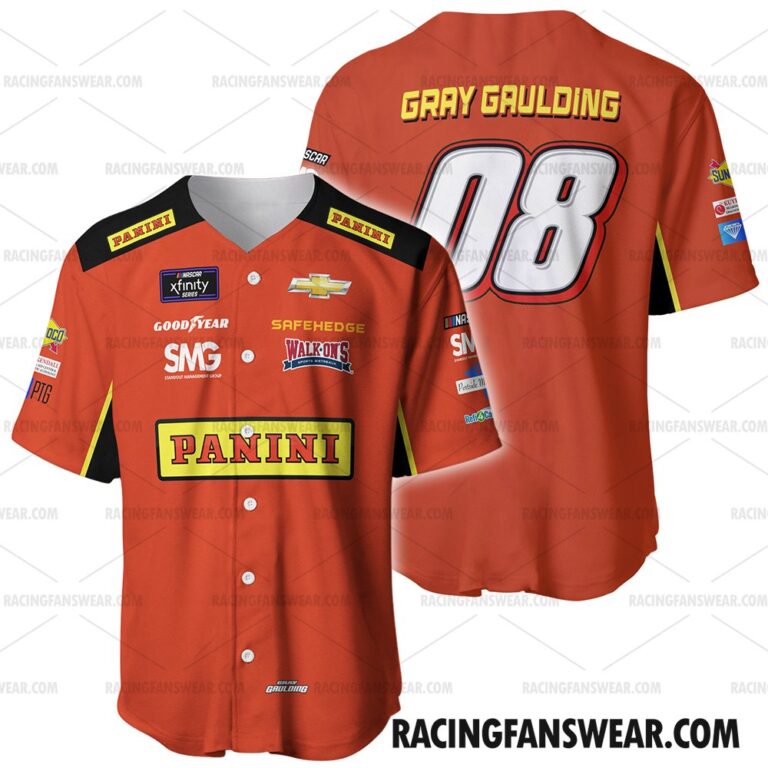 Nascar store - Loyal fans of Gray Gaulding's Unisex Baseball Jerseys,Kid Baseball Jerseys,Youth Baseball Jerseys,Men's Hockey Jerseys,WoMen's Hockey Jerseys,Youth's Hockey Jerseys:vintage nascar racing suit,uniform,apparel,shirts,merch,hoodie,jackets,shorts,sweatshirt,outfits,clothes