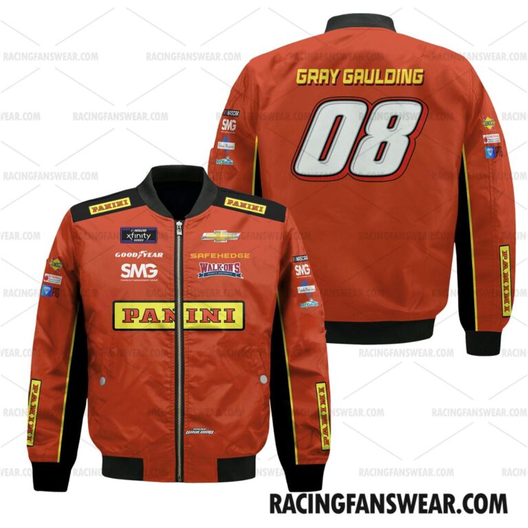 Nascar store - Loyal fans of Gray Gaulding's Bomber Jacket,Unisex Thick Coat,Unisex Sleeveless Hoodie,Unisex Hooded T-Shirt,Kid Sleeveless Hoodie,Kid Hooded T-Shirts,Kid Thick Coat:vintage nascar racing suit,uniform,apparel,shirts,merch,hoodie,jackets,shorts,sweatshirt,outfits,clothes