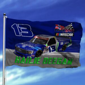 Hailie Deegan Nascar ThorSport Racing Carpet Living Room Area Rugs Doormats Blanket Flag Home 11 Nascar store - Loyal fans of Hailie Deegan's Rug,Doormat,Blanket Microfiber Fleece,Blanket Premium Sherpa,House Flag:vintage nascar racing suit,uniform,apparel,shirts,merch,hoodie,jackets,shorts,sweatshirt,outfits,clothes