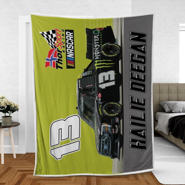 Nascar store - Loyal fans of Hailie Deegan's Rug,Doormat,Blanket Microfiber Fleece,Blanket Premium Sherpa,House Flag:vintage nascar racing suit,uniform,apparel,shirts,merch,hoodie,jackets,shorts,sweatshirt,outfits,clothes