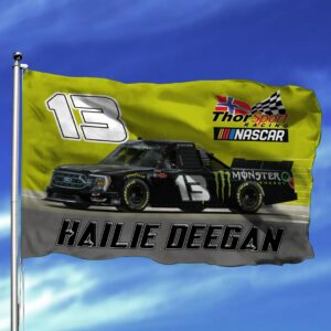 Hailie Deegan Nascar ThorSport Racing Carpet Living Room Area Rugs Doormats Blanket Flag Home 11 Nascar store - Loyal fans of Hailie Deegan's Rug,Doormat,Blanket Microfiber Fleece,Blanket Premium Sherpa,House Flag:vintage nascar racing suit,uniform,apparel,shirts,merch,hoodie,jackets,shorts,sweatshirt,outfits,clothes