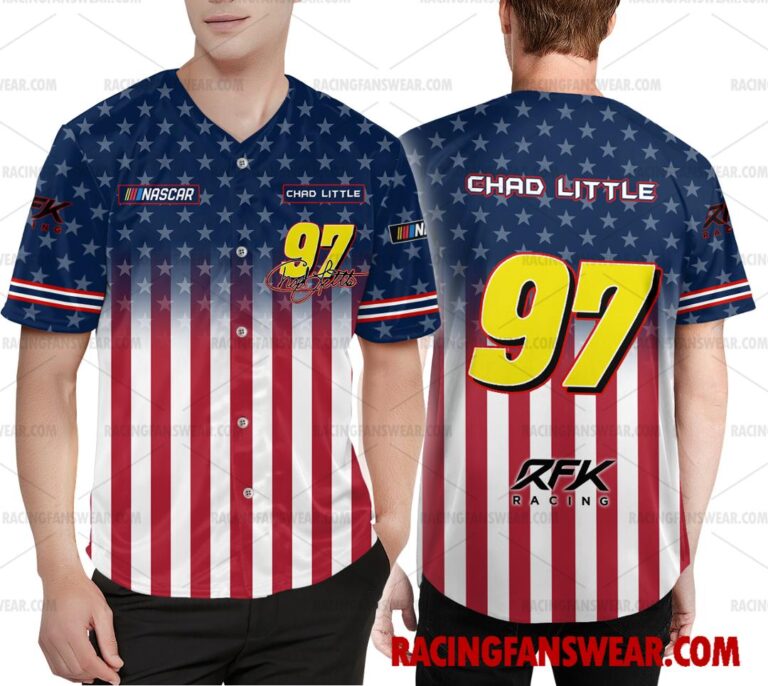 Nascar store - Loyal fans of Chad Little's Unisex Baseball Jerseys,Unisex Short Pants,Unisex Hawaiian Shirt,Unisex Button Shirt,Kid Short Pants,Kid Baseball Jerseys,Youth Baseball Jerseys,Kid Hawaiian Shirt,Kid Button Shirt:vintage nascar racing suit,uniform,apparel,shirts,merch,hoodie,jackets,shorts,sweatshirt,outfits,clothes