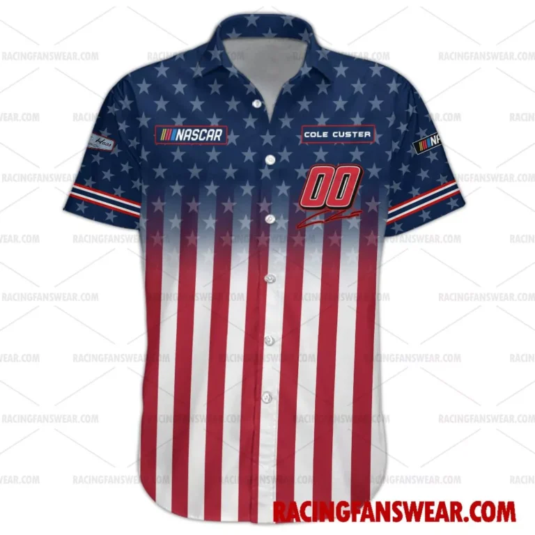 Nascar store - Loyal fans of Cole Custer's Unisex Hawaiian Shirt,Unisex Button Shirt,Unisex Baseball Jerseys,Unisex Short Pants,Kid Hawaiian Shirt,Kid Button Shirt,Kid Short Pants,Kid Baseball Jerseys,Youth Baseball Jerseys:vintage nascar racing suit,uniform,apparel,shirts,merch,hoodie,jackets,shorts,sweatshirt,outfits,clothes