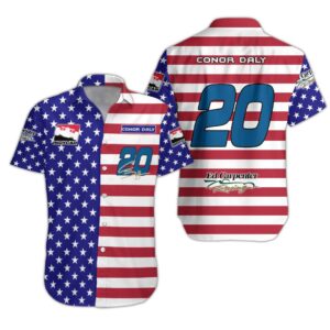 Independence Day Conor Daly IndyCar Racing Baseball Jersey Button Hawaiian Shirts Short Pants 10 IndyCar store - Loyal fans of Conor Daly's Unisex Baseball Jerseys,Unisex Short Pants,Unisex Hawaiian Shirt,Unisex Button Shirt,Kid Short Pants,Kid Baseball Jerseys,Youth Baseball Jerseys,Kid Hawaiian Shirt,Kid Button Shirt:Vintage indycar racing suit,uniform,apparel,shirts,merch,hoodie,jackets,shorts,sweatshirt,outfits,clothes