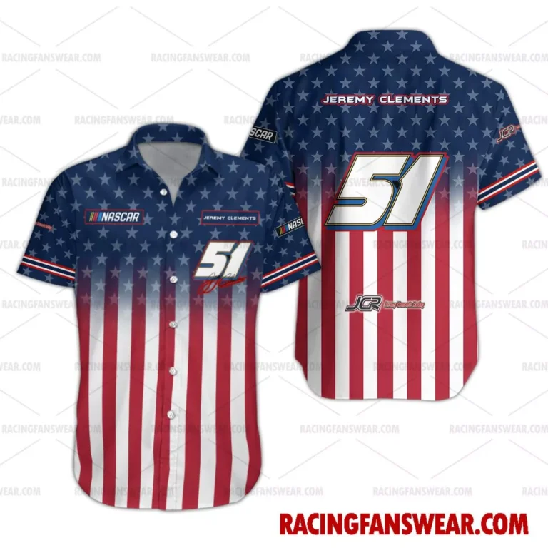 Nascar store - Loyal fans of Jeremy Clements's Unisex Hawaiian Shirt,Unisex Button Shirt,Unisex Baseball Jerseys,Unisex Short Pants,Kid Hawaiian Shirt,Kid Button Shirt,Kid Short Pants,Kid Baseball Jerseys,Youth Baseball Jerseys:vintage nascar racing suit,uniform,apparel,shirts,merch,hoodie,jackets,shorts,sweatshirt,outfits,clothes